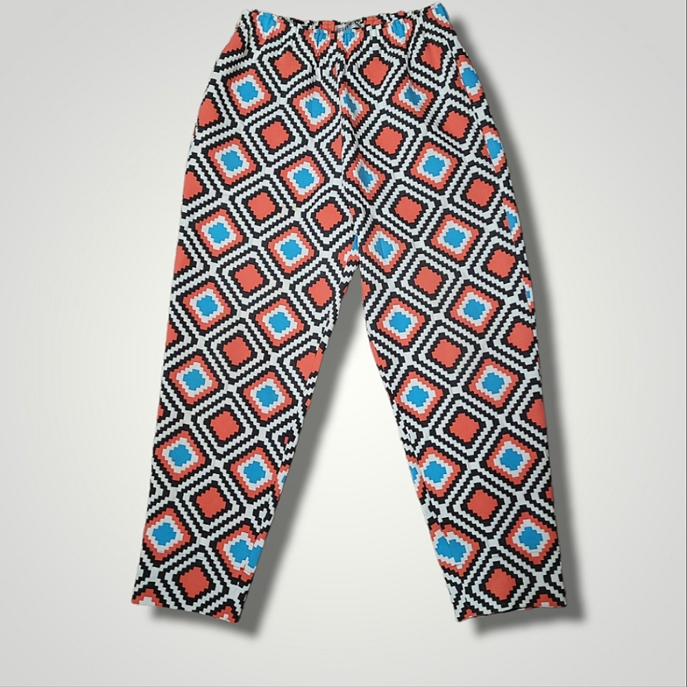 Issey Miyake Resort 2017 Printed Straight Leg Pants